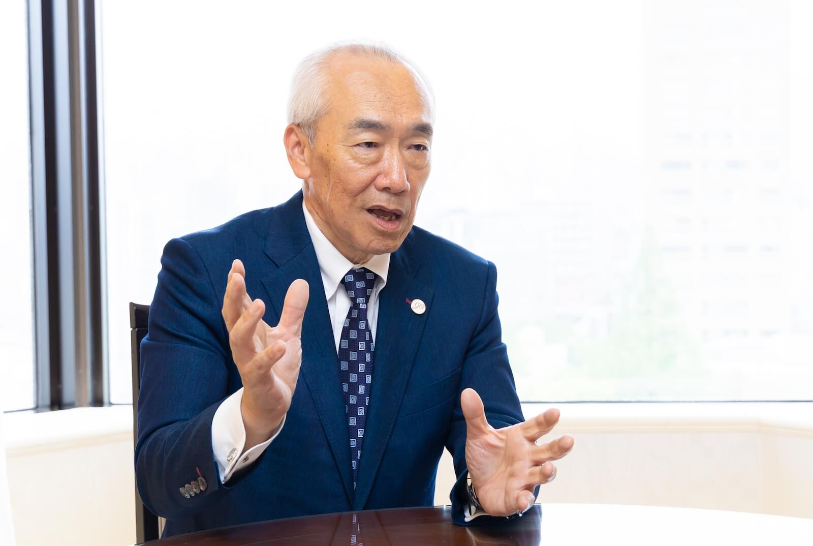 䕃山秀一氏 日本ホテル協会 第29代会長/株式会社ロイヤルホテル取締役会長