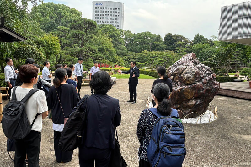 東京都の私立小学校教職員の研修でエコシステムを紹介。多くの方が関心を寄せた。