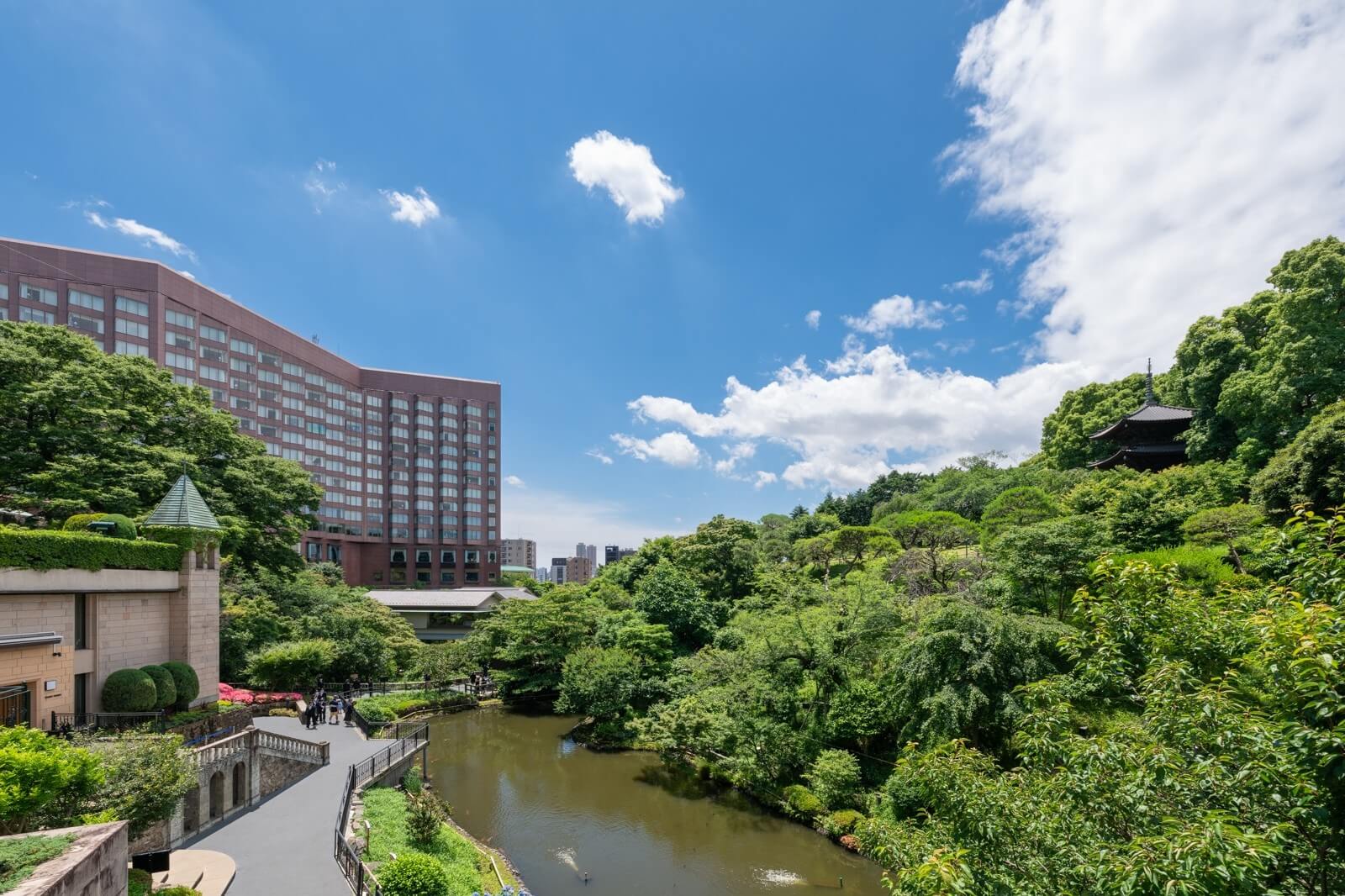 ホテル椿山荘東京の外観写真