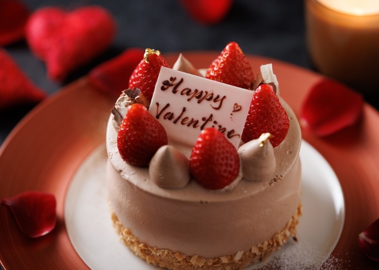 【2月限定】ショコラケーキ付きバレンタインプラン♪＜朝食付き＞