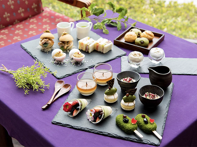和と抹茶のアフタヌーンティー